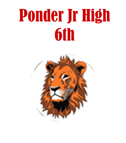 Ponder Jr. High 6th Grade